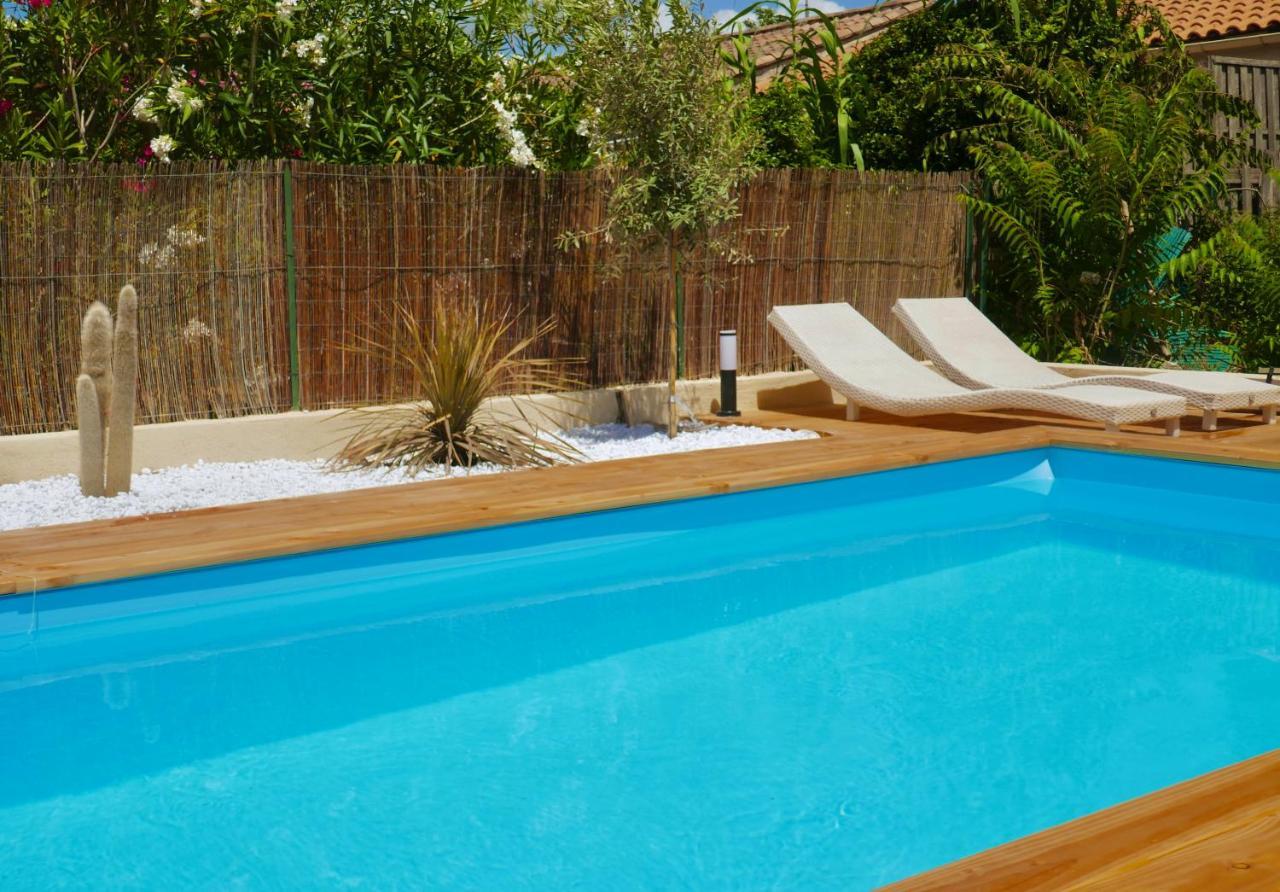 Maison avec piscine sans vis-à-vis à 15mn des plages Lunel (Herault) Exterior foto